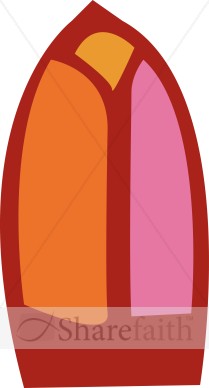 Red Stained Glass