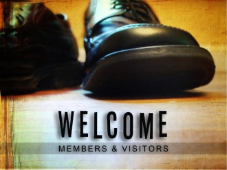 Welcome with Dress Shoes