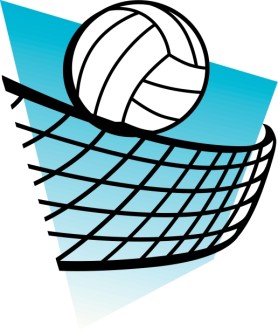Volleyball%20with%20Blue%20Background