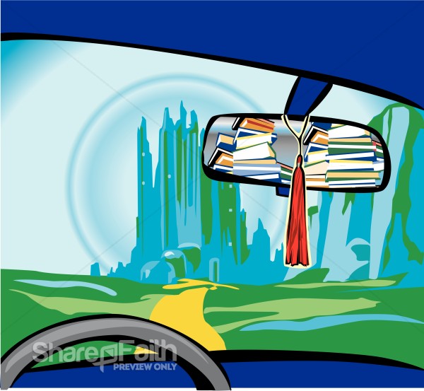 Graduation%20Tassle%20on%20Rearview%20Mirror
