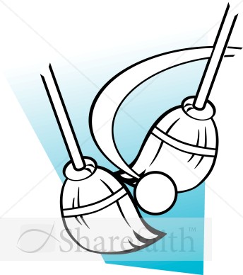 Broomball on Blue