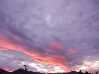Purple Clouds of Power