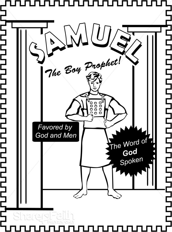 Sunday School Coloring Pages on Samuel Bible Coloring Pages    Online Coloring