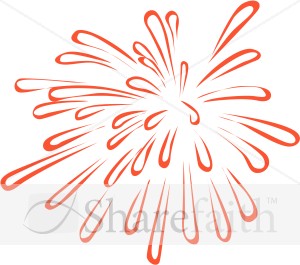Red Fireworks