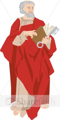St. Peter with a Key and Bible