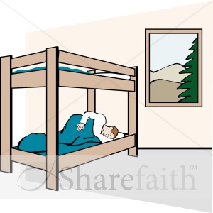 Sleeper in a Cabin Bunk
