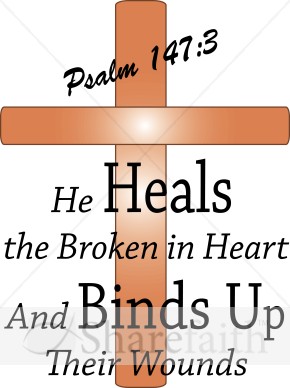 Cross with Psalm Scripture