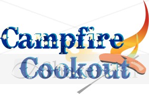 Campfire Cookout Clipart