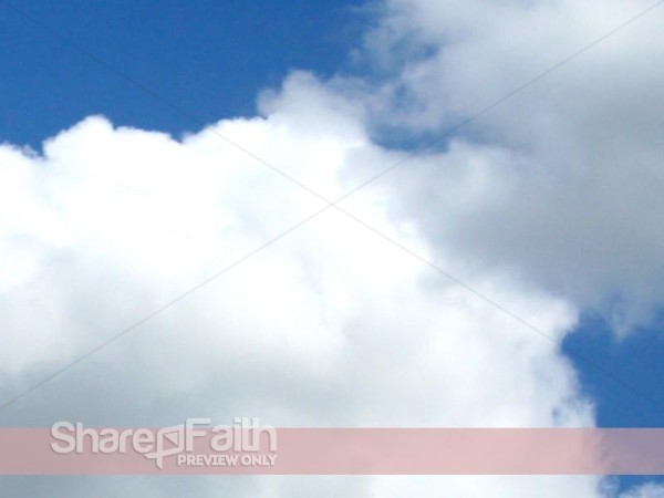 Heavenly Scene with Clouds