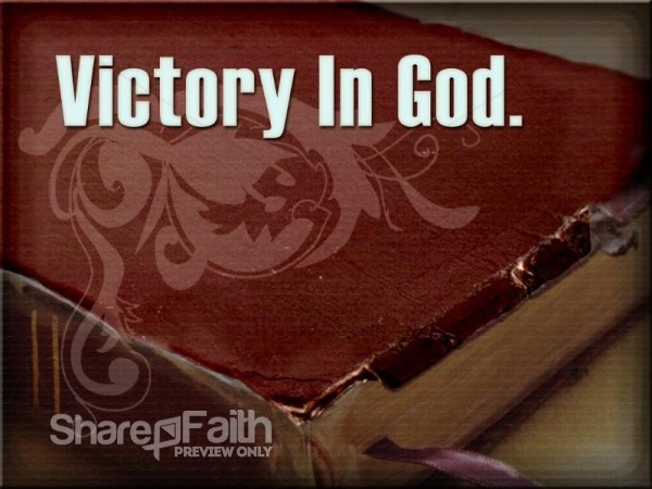 Victory in God with Bible