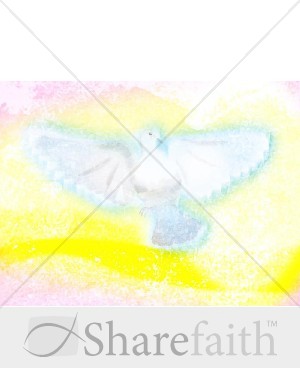 Dove in Pastels