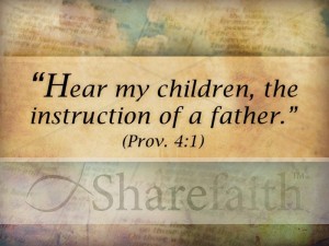 Bible and Proverb Photo with Scripture