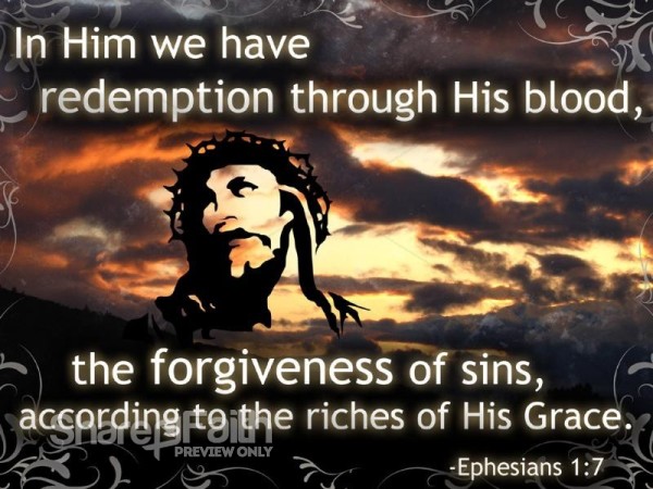Nighttime Sky with Jesus and Scripture