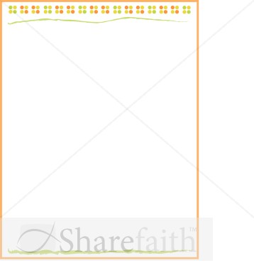 Bright and Fun Border