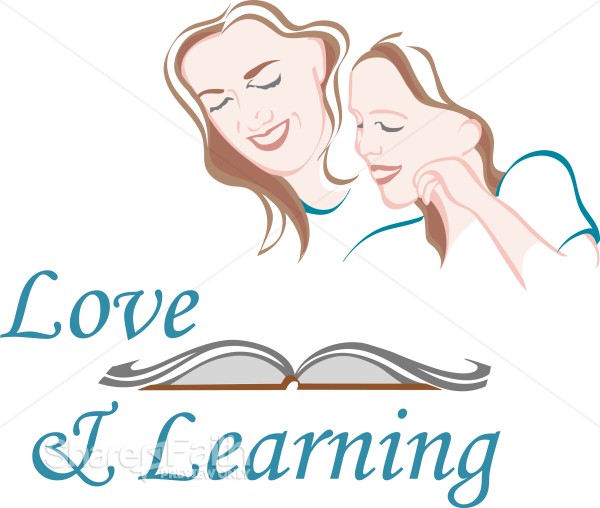 Mom Teaching Daughter