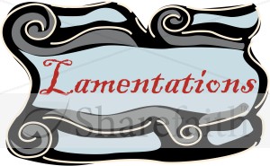 Lamentations Scroll