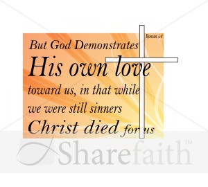 God Demonstrates Love and Cross