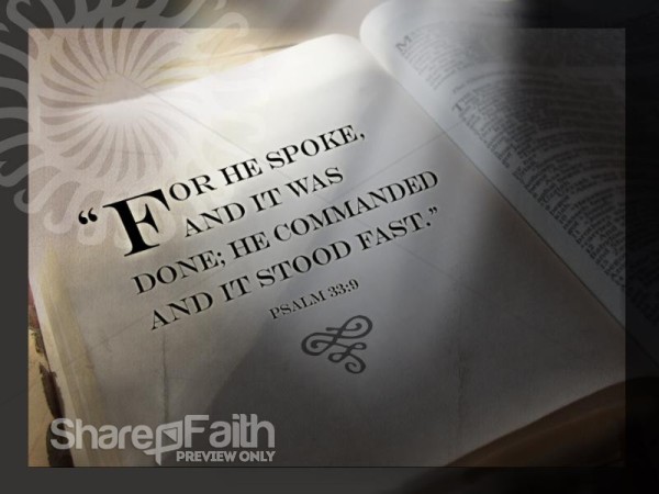 Bible and Psalm Background Photo