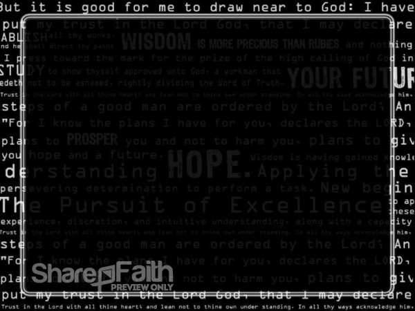 Words of God Background Image