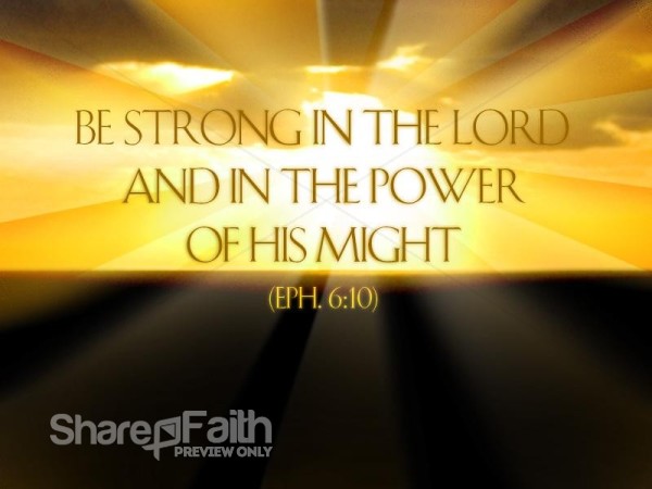 Power and Strength of the Lord Photograph
