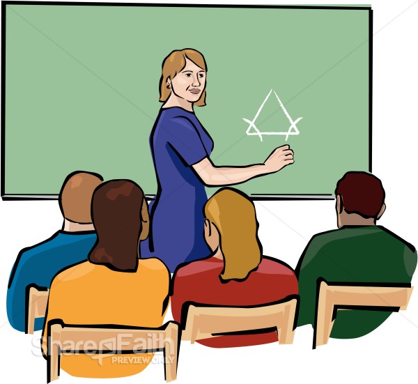 Teacher Clipart in Color