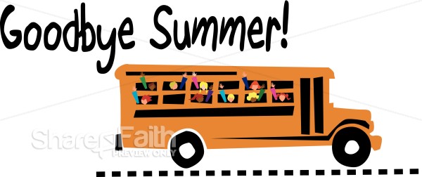 Goodby Summer School Bus