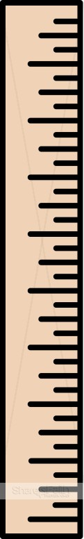 Simple Ruler Clipart