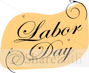 Labor Day with Swirls
