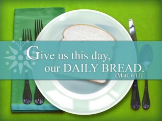 Give us This Day Photo with Scripture