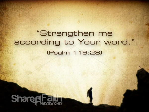 Strengthen Me Photo with Scripture