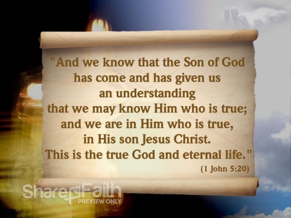 True God and Eternal LIfe