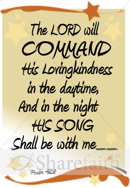 Lovingkindess and Song of the Lord