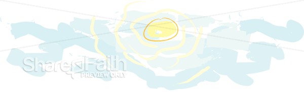 Sun in the Sky Clipart