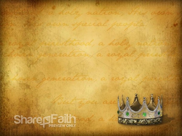 Crown Against Parchment