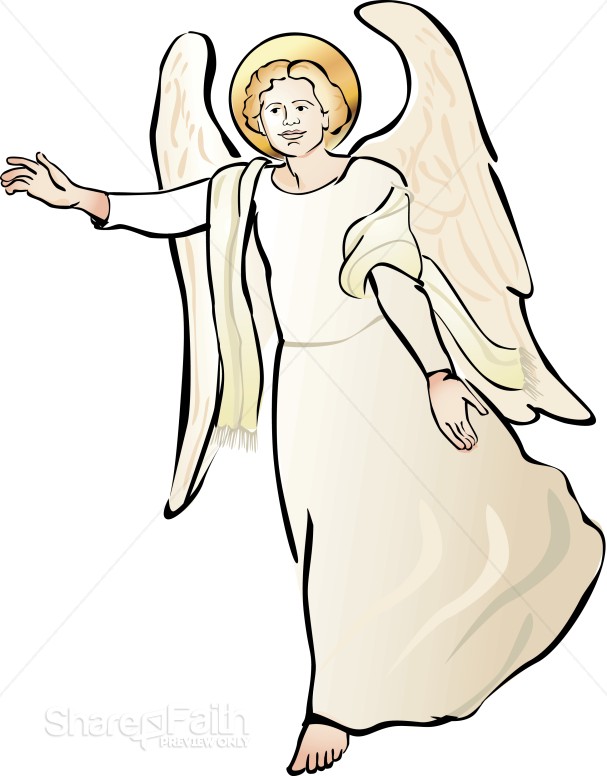 Angel Gabriel Clipart