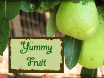 Yummy Fruit PowerPoint
