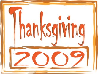 Thanskgiving 2009 Clipart