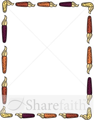 Indian Corn Border