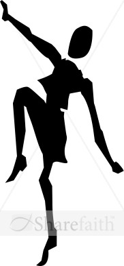 Dancing in the Spirit Silhouette