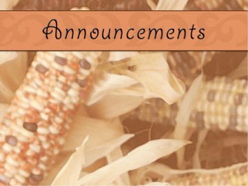 Indian Corn PowerPoint