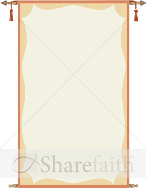 Hanging Scroll Border