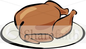 Cooked Turkey Clipart