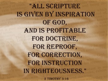 Inspiration of God PowerPoint