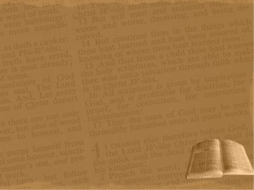 Inspiration of God PowerPoint
