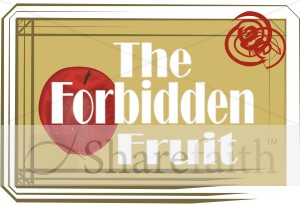 Forbidden Fruit Word Art
