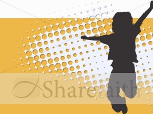 Silhouette Worship Service Background