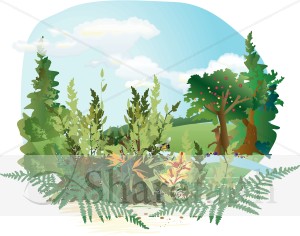Garden of Eden Clipart