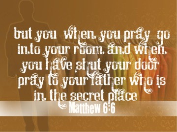 Prayer Closet PowerPoint