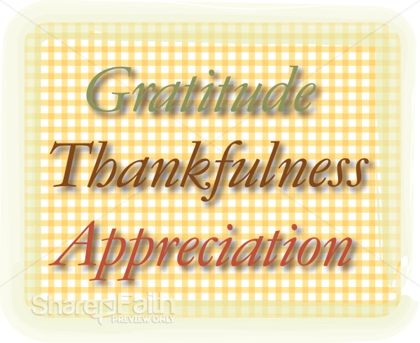 Thankful Word Art
