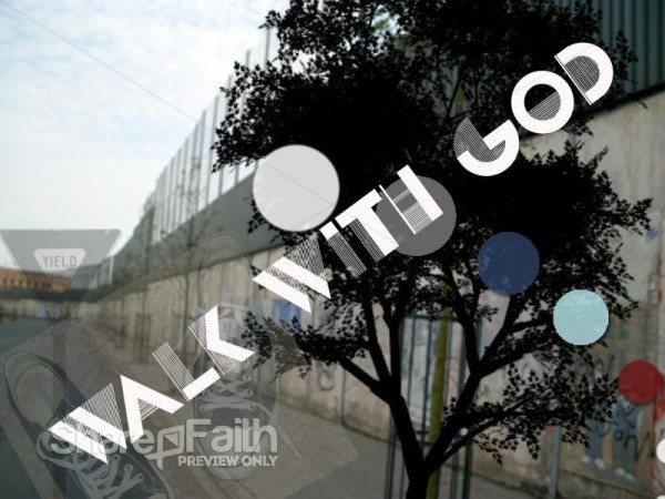 Walk with God Christian Photograph
